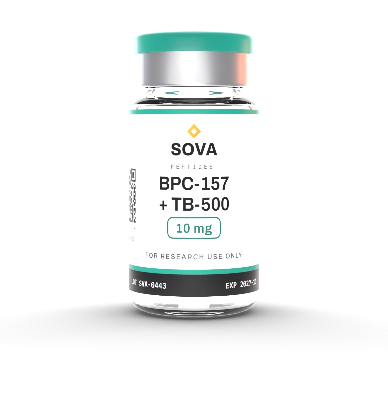 BPC-157 + TB-500 10mg research vial