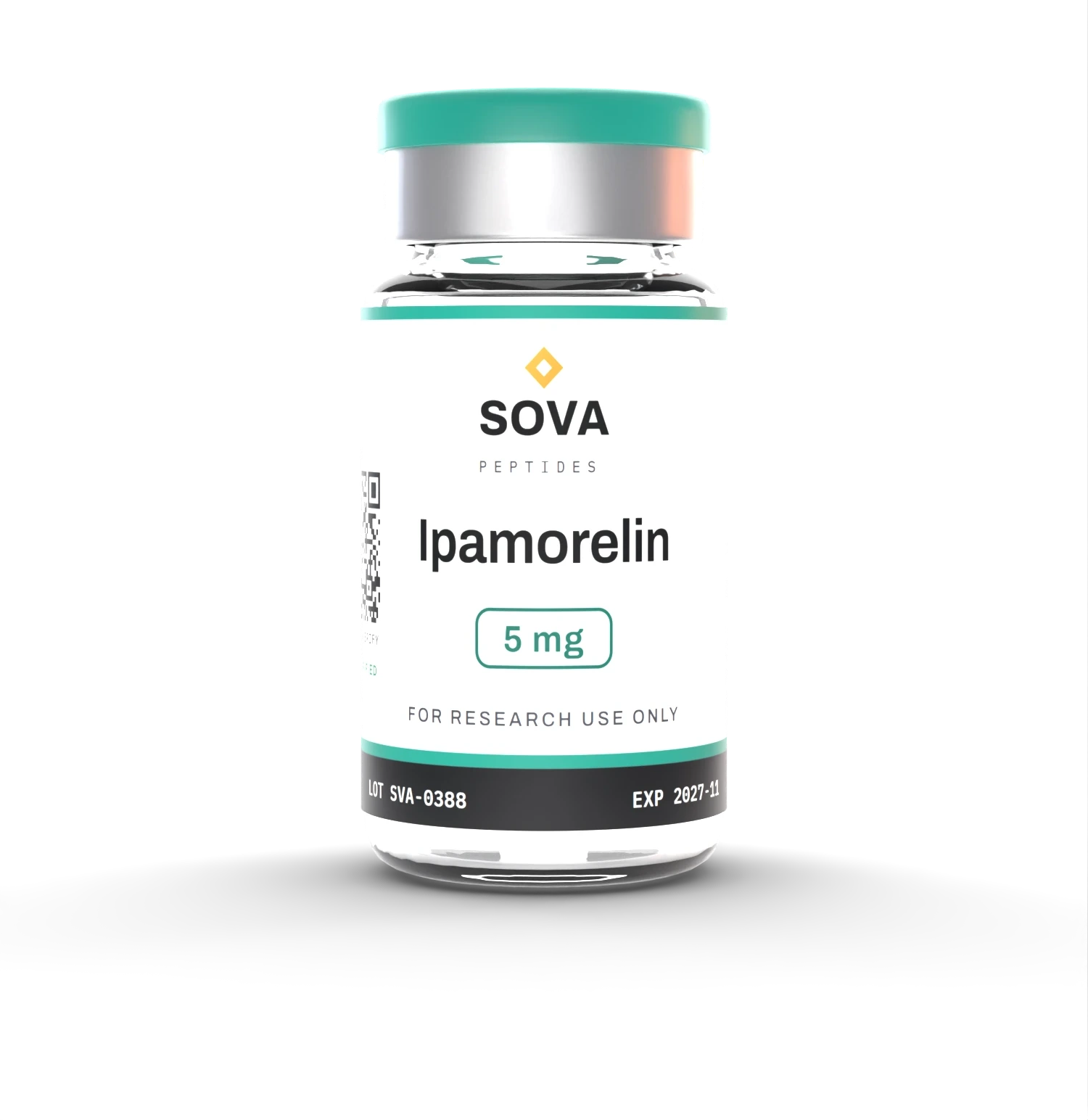 Ipamorelin 5mg research vial